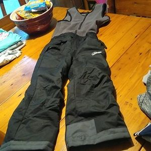 Drift youth xs bib snowpant black